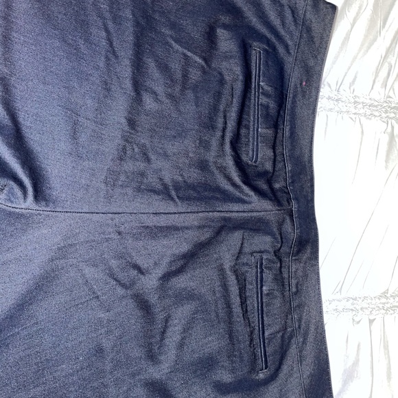 Lane Bryant Faux Denim Cuffed Trousers - Picture 3 of 4